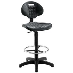 Jemini Draughtsman Chair Black Ref KF017052