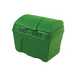Winter Salt/Grit Bin Lockable No Hopper 200 Litre Green Ref 317059