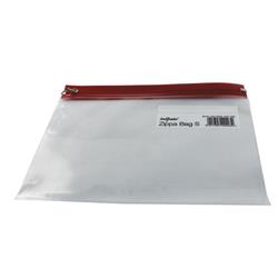 Snopake Zippa-Bag S A5 Red Pk25 Ref 12692