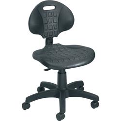 Jemini Factory Chair Polyurethane Black Ref KF00197