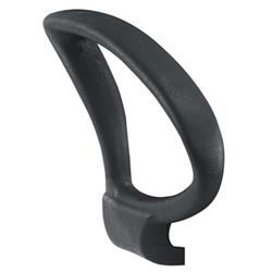 Jemini Fixed Loop Arms Pair Black KF50190