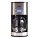 Igenix Digital Coffee Maker LCD Display Keep Warm 1.5L 12 Cup Capacity Stainless Steel Ref IG 8250