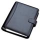 Collins Chatsworth Personal Organiser Padded Faux Leather With 2019  Diary Insert 172x96mm Black Ref PR2999
