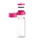 Brita Fill & Go Vital Filtering Water Bottle Pull-out Mouthpiece Flip-top Lid 600ml Pink Ref 1031145
