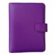 Collins Paris Personal Organiser Padded Leather With Diary Insert 172x96mm Purple Ref PR2855