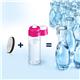 Brita Fill & Go Vital Filtering Water Bottle Pull-out Mouthpiece Flip-top Lid 600ml Pink Ref 1031145