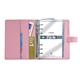 Collins Paris Pocket Organiser Faux Leather with 2018 Diary Insert 120x81mm Pink Ref KT2850
