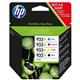HP 932XL Black/933XL Cyan/Magenta/Yellow 4-pack Original Ink Cartridges (C2P42AE)
