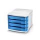 CEP Pro Gloss 4 Drawer Set Blue 394GBLUE