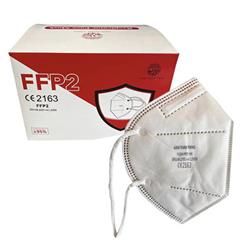 Mascherine monouso FFP2 - Certificazione CE - Conf. 20 - imbustate singolarmente