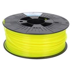 Universal 3-D Printer Filament   PLA 1.75mm Yellow Fluor 1kg