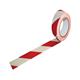 Vinyl Tape Hazard White/Red 50mmx33m (Pack of 6) PVC-50-22-HAZWR