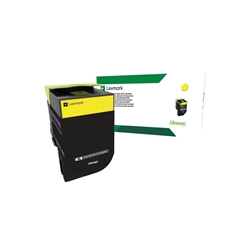 Lexmark CX310 Return Programme 1K Toner Cartridge Yellow 80C20Y0