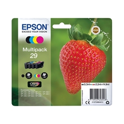 Epson 29 Strawberry Claria Home Ink Cartridge CMYK Multipack C13T29864012