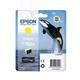 Epson T7604 Killer Whale Yellow Standard Capacity Ink Cartridge 26ml - C13T76044010