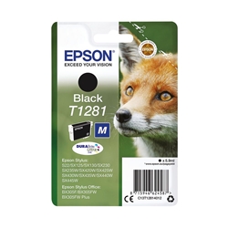 Epson T1281 Fox DURABrite Ultra Ink Cartridge Black C13T12814012