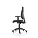 Eclipse Plus XL Lever Task Operator Chair With Height Adjustable Arms Black