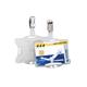 Durable Card Holder with Clip 54x87mm Clear (Pack of 25) 8118/19