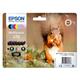 Epson 378 Squirrel Claria Photo HD Ink Cartridge CMYK/Lt Cyan/Lt Mag Multipack C13T37884010