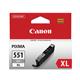 Canon CLI-551XL Ink Cartridge High Yield Grey 6447B001