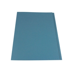 Exacompta Guildhall Square Cut Folder 315gsm Foolscap Blue (Pack of 100) FS315-BLUZ