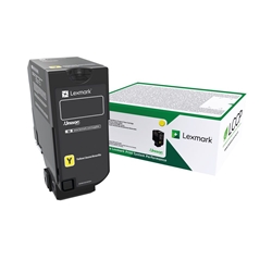 Lexmark Yellow Corporate 12K Toner Cartridge 74C2HYE