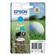 Epson 34XL Golf Ball DURABrite Ultra Ink Cartridge High Yield Cyan C13T34724010