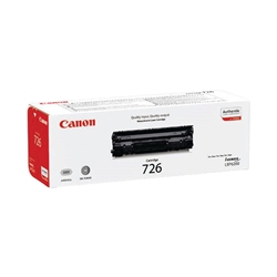 Canon 726BK Black Standard Capacity Toner Cartridge 2.1k pages - 3483B002