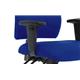 Esme Posture Chair With Height Adjustable Arms Blue Fabric