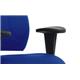 Esme Posture Chair With Height Adjustable Arms Blue Fabric