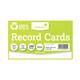 Silvine Climate Friendly Lined Record Cards 5 x 3in 553RE