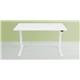 Electric Sit Stand Desk 1200mm x 600mm in White Frame and Top