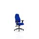 Esme Posture Chair With Height Adjustable Arms Blue Fabric