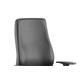 Onyx Ergo Posture Chair With Height Adjustable Arms Without Headrest Black Soft Bonded Leather