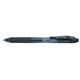 Pentel Energel X Gel Retractable Gel Rollerball Pen 0.7mm Tip 0.35mm Line Black (Pack 2) - YBL107/RCY/2A