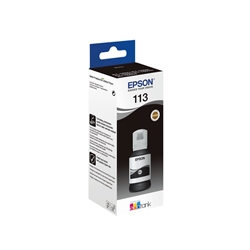 Epson 113 Black EcoTank Ink Bottle 127ml - C13T06B140