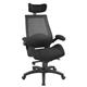 NEMO Heavy Duty Mesh Operator Chair in Black Fabric