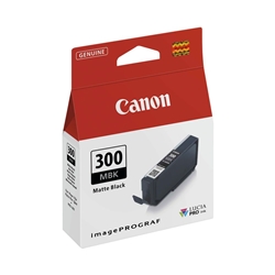 Canon PFI300MBK Matte Black Standard Capacity Ink Cartridge 14ml - 4192C001