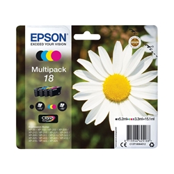 Epson 18 Daisy Claria Home Ink Cartridge CMYK Multipack C13T18064012