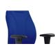 Esme Posture Chair With Height Adjustable Arms Blue Fabric