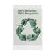 Rexel 100% Recycled A4 Folders Embossed Extra Strong Polypropylene 100 Micron (Pack 100) 2115704