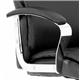 Tunis Black Bonded Leather Executive Chair Ref EX000210