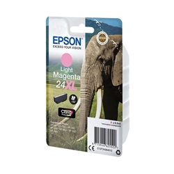 Epson 24XL Elephant Light Magenta High Yield Ink Cartridge 10ml - C13T24364012