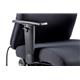Onyx Ergo Posture Chair With Height Adjustable Arms Without Headrest Black Fabric