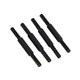 Avery Letter Risers 75mm Plastic Black (Pack of 4) 403