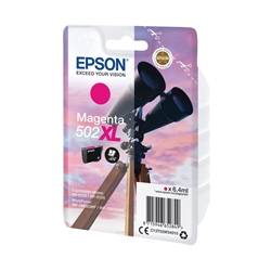 Epson 502XL Binoculars Ink Cartridge High Yield Magenta C13T02W34010