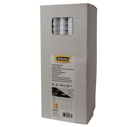 Fellowes (22mm) A4 Plastic Comb (White) 1 x Pack of 50 Plastic Combs Ref 5347803