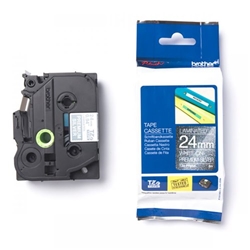 Brother TZE-PR955 Black on Silver 8M x 24mm Premium Tape