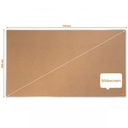 Nobo Impression Pro Widescreen Cork Board 710x400mm