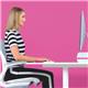 Leitz Ergo WOW Adjustable Monitor Stand Pink